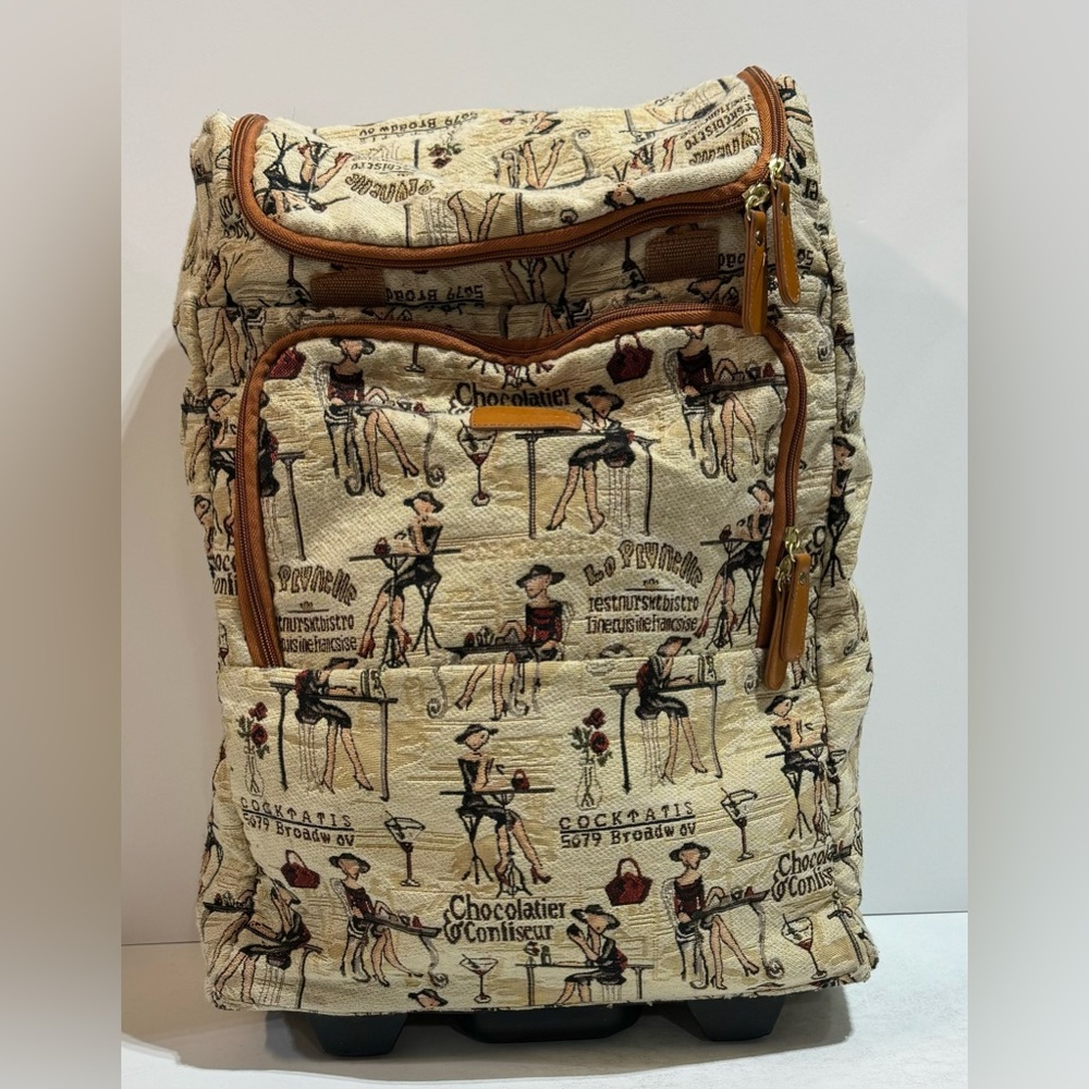 Parisian 17”Wheel Carry-On Luggage featuring